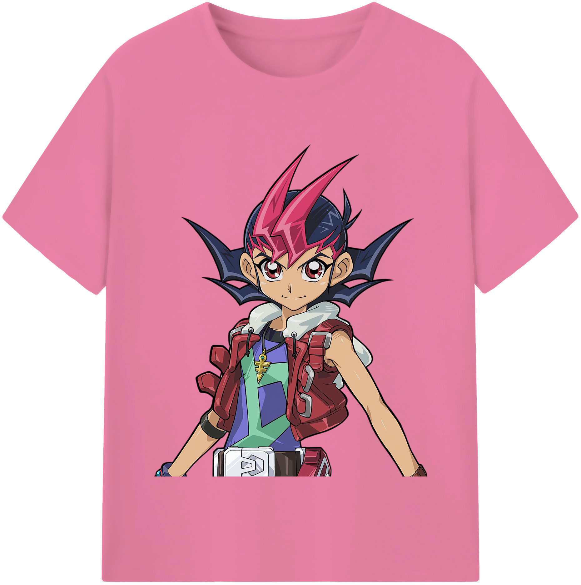 （画像用） 遊☆戯☆王 Yu-Gi-Oh! 綿100％半袖Tシャツ（フロントプリント）